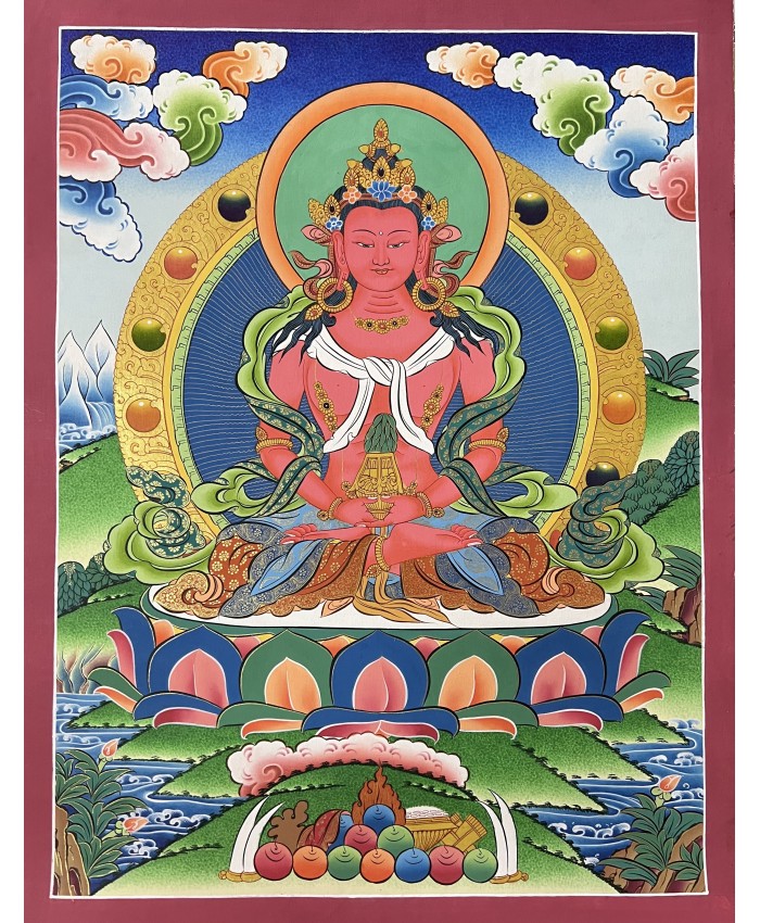 Amitayus Buddha Thanka