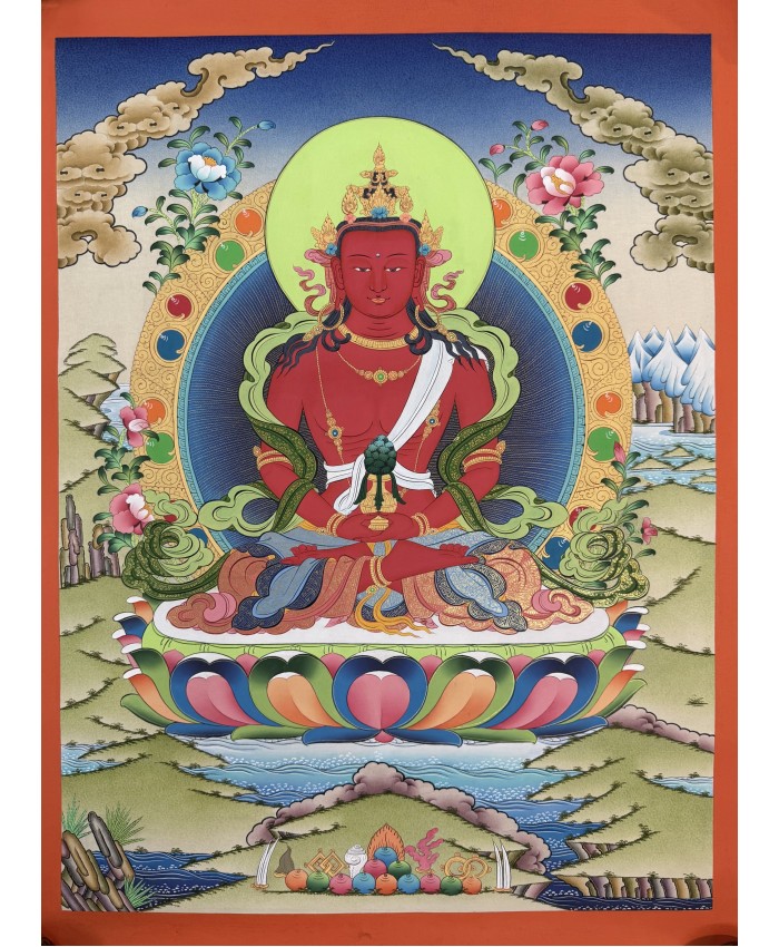 Amitayus Buddha Thanka