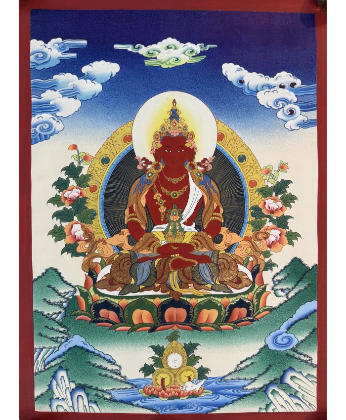 Amitayus Buddha Thanka
