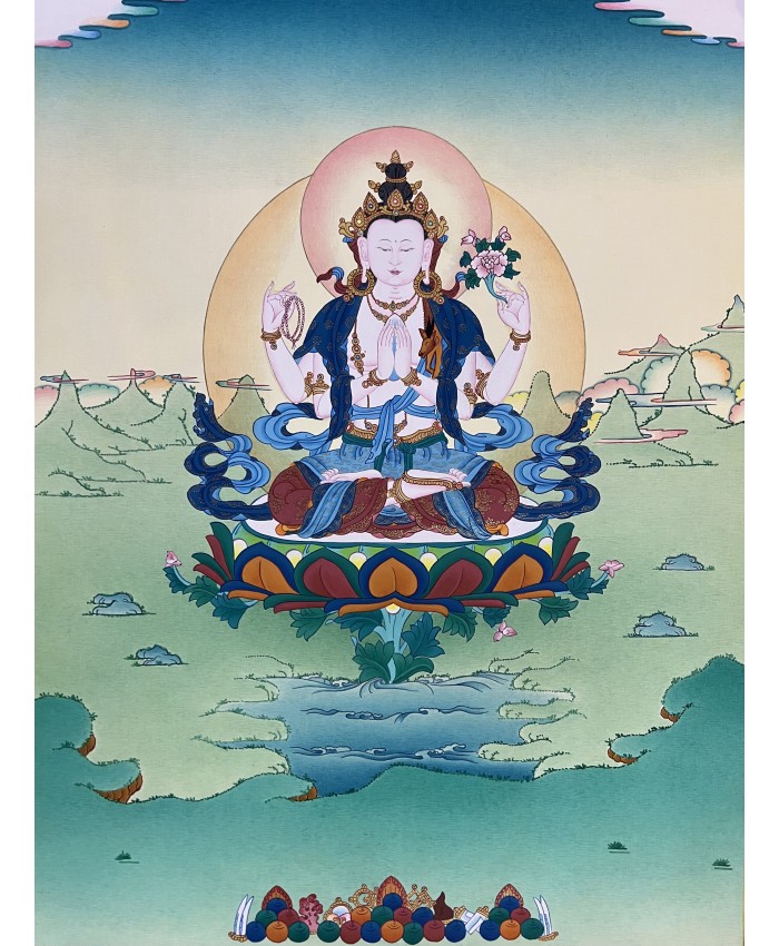 Chenrezig Thanka
