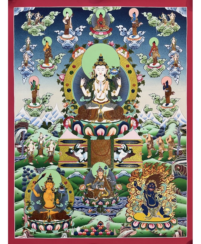 Chenrezig Thanka