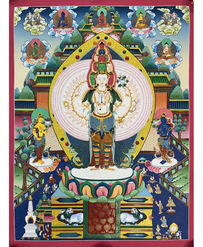 Avalokiteshvara Thanka