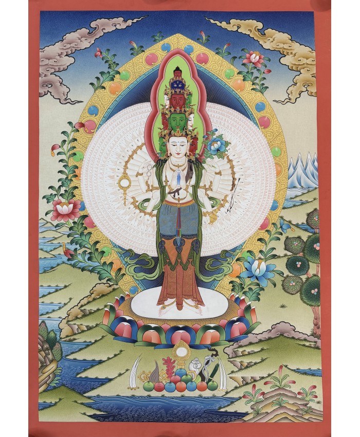 Avalokiteshvara Thanka