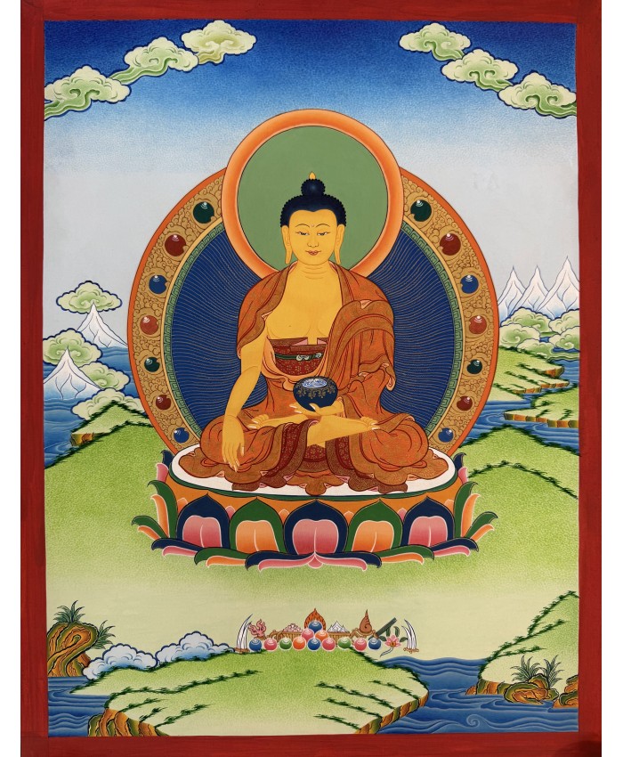 Shakyamuni Buddha Thanka
