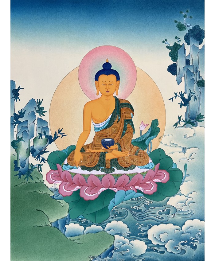 Shakyamuni Buddha Thanka