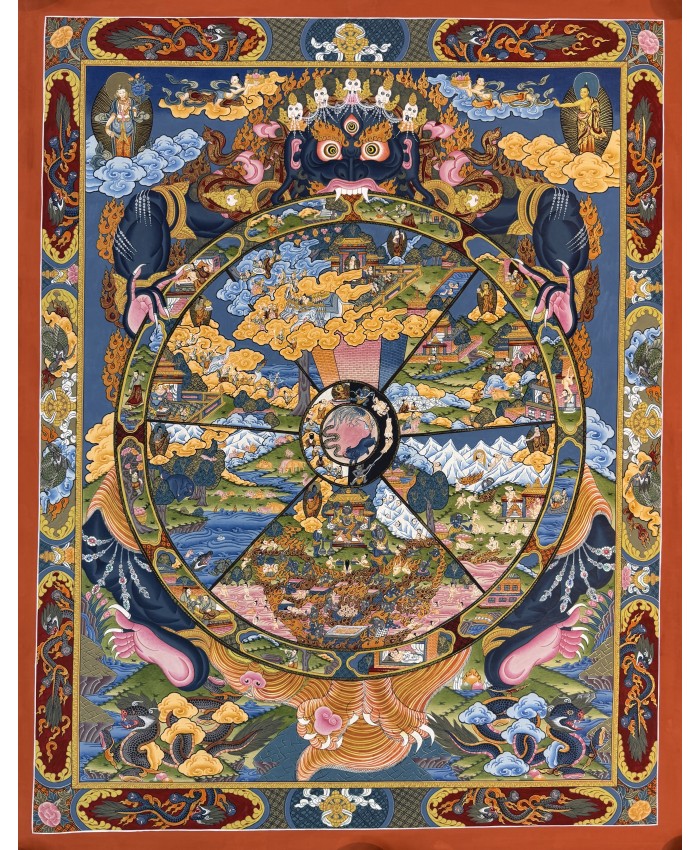 Wheel Of Life Thanka